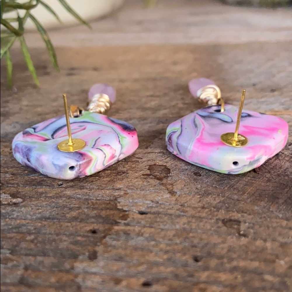 ABSTRACT ROMANCE Earrings - Picture 5 of 7